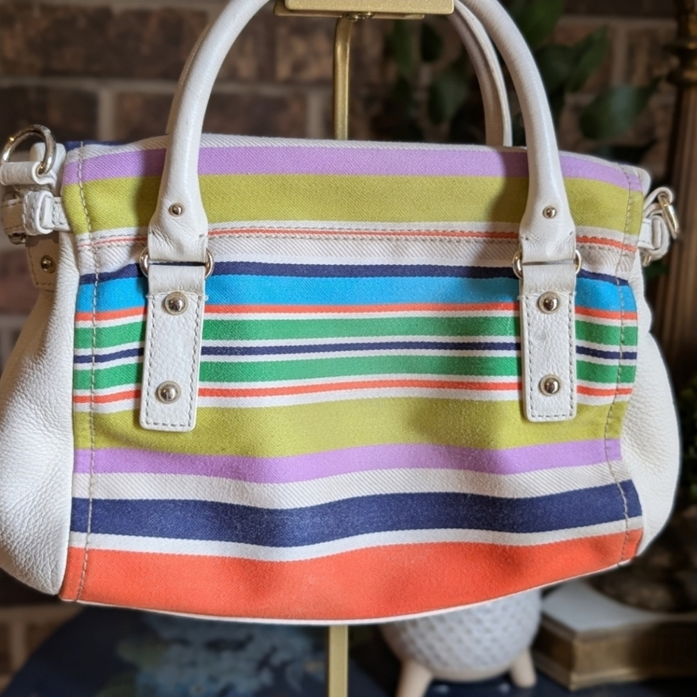 Kate Spade Multicolor Striped Satchel - Picture 9 of 12